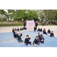 El jardín celebró el  inicio de la primavera y el día del estudiante